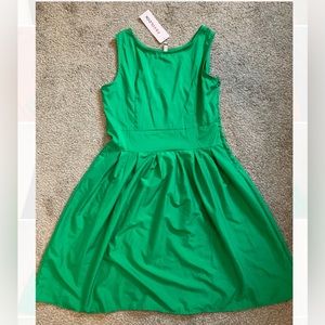 NWT Favolook green dress 2XL polyester cotton
